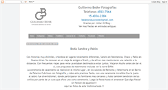 Desktop Screenshot of guillermobeder.com